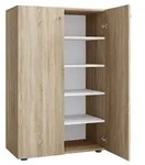 XL Holz Gro&szlig;er Schuhschrank Schuhkommode Lona 5