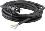 AS Schwabe 70912 Strom Anschlusskabel Schwarz 15.00m
