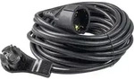 AS Schwabe 51022 Strom Verl&auml;ngerungskabel Schwarz 10m H05VV-F 3G 1,5mm2