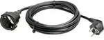 AS Schwabe 51012 Strom Verl&auml;ngerungskabel 16A Schwarz 10.00m H05VV-F 3G 1,5mm2