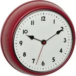 TFA Dostmann 60.3541.05 Funk Wanduhr 6.8mm x 24mm x 24mm Rot