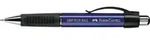Faber-Castell Kugelschreiber GRIP Plus M blau metallic