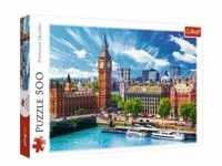 Trefl 37329 - Sunny day in London, Puzzle, 500 Teile