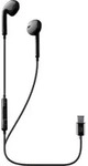 Cellularline In Ear Headset kabelgebunden Schwarz Lautst&auml;rkeregelung