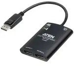 ATEN VS92DP DisplayPort-Splitter 3840 x 2160 Pixel Schwarz