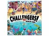 Asmodee PRGD0005 - Challengers! Beach Cup, Kennerspiel, Kartenspiel, Pretzel Games