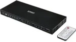 SpeaKa Professional 4x2 Port HDMI-Switch mit Audio-Ports 3840 x 2160 Megapixel