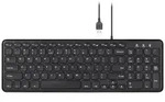Perixx PERIBOARD-213 DE B USB Tastatur Deutsch, QWERTZ Schwarz