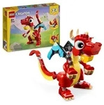 LEGO Creator 3in1 31145 Roter Drache Spielzeug mit Fisch und Ph&ouml;nix