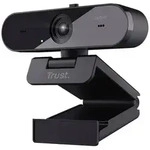 Trust TW-250 QHD Webcam 2560 x 1440 Pixel Standfu&szlig;, Klemm-Halterung