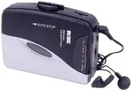 Roxx PCP 300 Tragbarer Kassettenspieler Schwarz/Silber