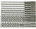 Makita E-14912 Beton-Spiralbohrer-Set 5 mm, 6 mm, 8 mm, 10 mm, 12 mm Gesamtl&auml;nge 165