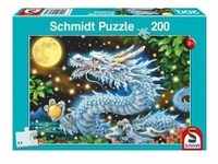 Schmidt 56438 - Drachenabenteuer, Kinderpuzzle, 200 Teile