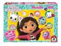 Schmidt 56475 - Gabby's Dollhouse, Gabby und ihre Freunde, Kinderpuzzle mit
