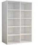 Holz Regal Schuhschrank Schuhregal Hinsol M