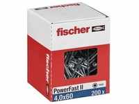 Fischer PowerFast II 4,0x60 SK TX TG blvz 200