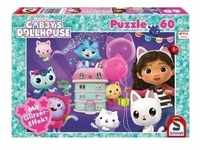 Schmidt 56473 - Gabby's Dollhouse, Geburtstagsfeier im Puppenhaus, Kinderpuzzle mit