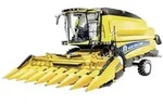 Bburago Landwirtschafts Modell New Holland M&auml;hdrescher f&uuml;r Mais Fertigmodell