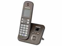 Panasonic KX-TG6821GA mocca Telefon schnurlos braun