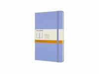 Moleskine Notizbuch Large/A5, Liniert, Fester Einband, Hortensien Blau