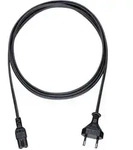 Strom Anschlusskabel [1x Euro-Stecker - 1x Kleinger&auml;te-Buchse C7] 5.00 m Schwarz