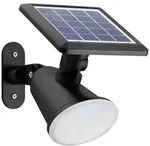 Philips LED Jivix 8720169265523 Solar-Au&szlig;enwandleuchte LED 1.4W Schwarz