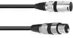 Omnitronic 30220595 XLR Verbindungskabel [1x XLR-Stecker 3 polig - 1x XLR-Buchse 3