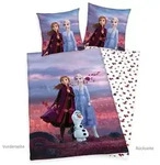 Disney 4479642050 - Eisk&ouml;nigin 2 Bettw&auml;sche, 80x80 cm + 135x200 cm, 100% Baumwolle
