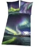 Herding 4459257050 - Young Collection, Polarlicht, Bettw&auml;sche-Set, Cotton,