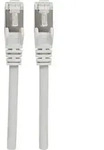 Intellinet 317245 RJ45 Patchkabel CAT 6a S/FTP 5.00 m Grau Folienschirm,