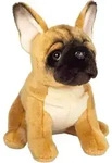 Teddy Hermann 919872 - Franz&ouml;sische Bulldogge, Lieblingshunde-Pl&uuml;schtier, 27 cm