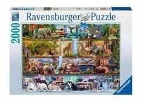 Ravensburger 16652 - Aimee Steward, Großartige Tierwelt, 2000 Teile Puzzle