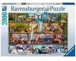 Puzzle Ravensburger Aimee Stewart: Gro&szlig;artige Tierwelt 2000 Teile