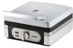 DOMO DO9047W Waffeleisen Silber