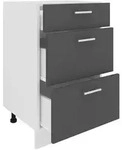 K&uuml;chenschrank B 50 cm Unterschrank Schublade Esilo