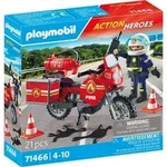 PLAYMOBIL 71466 Feuerwehrmotorrad am Unfallort