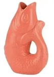 Monsieur Carafon Fisch Vase, salmon, 1,2 Liter