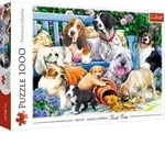 Hunde im Garten (Puzzle)