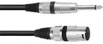 Omnitronic 3022519C XLR Adapterkabel [1x XLR-Stecker 3 polig - 1x Klinkenstecker 6.3