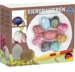 PEBARO 0354 - Eiergravieren, Ostereier-Malset mit Gravierstift und Zubeh&ouml;r,
