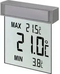 TFA Dostmann 30.1025 Fenster-Thermometer Silber 30.1025