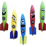 Schildkr&ouml;t 970260 - Rocket Divers Set, 5-teilig, Unterwasserraketen, Tauchspielzeug