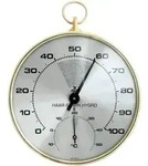 TFA Dostmann 45.2007 Thermo-/Hygrometer Gold 45.2007