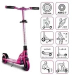 SIX DEGREES Alu Scooter Junior 145 pink