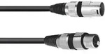 Omnitronic 3022058N XLR Verbindungskabel [1x XLR-Stecker 3 polig - 1x XLR-Buchse 3