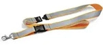 Textilband orange reflektier.