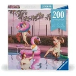 Erwachsenenpuzzle 200 Teile - Poolparty