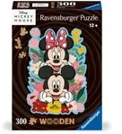 Wooden Puzzle 300 Teile - Disney Mickey & Minnie
