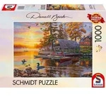 Bootshaus mit Kanus