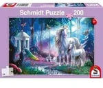 Einhornstute mit Fohlen